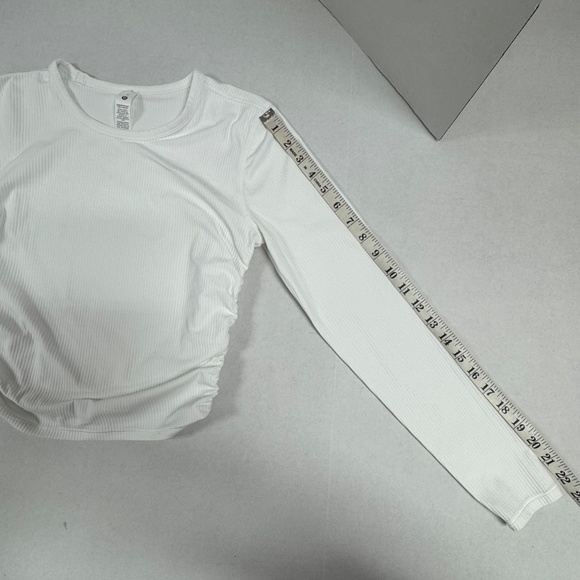 Lululemon All It Takes Ribbed Nulu Long-Sleeve Shirt - Size 6. - Picture 4 of 16